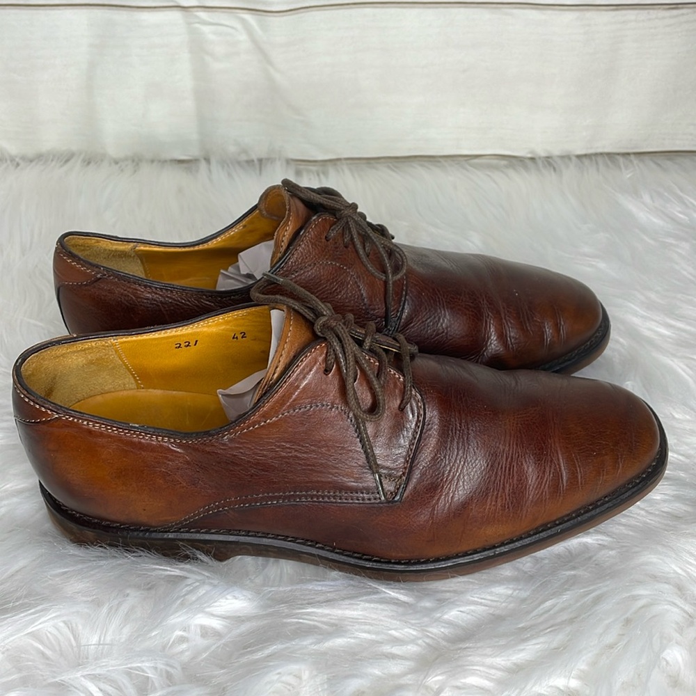 Artisti & Artigiani Italian Mens Leather Brown Loafers